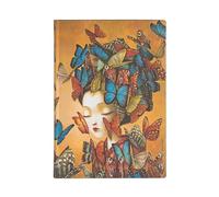 Paperblanks | Madame Butterfly | Flexi a copertina morbida | Midi | Righe