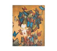 Paperblanks | Madame Butterfly | Flexi a copertina morbida | Ultra | Bianco
