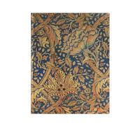 Paperblanks | Morris Danza del Vento | Flexi a copertina morbida | Ultra | Bianco: Flexi softcover, 100 gsm, ribbon marker, memento pouch, book edge printing