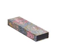 Paperblanks - Morris Pink Honeysuckle - William Morris - Pencil Case - Wrap Closure: Pencil Case with wrap closure, decorative printed cover paper