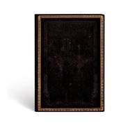 Paperblanks | Nero Marocchino | Flexi a copertina morbida | Midi | Righe: Lined Midi