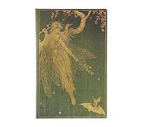 Paperblanks - Olive Fairy - Lang's Fairy Books - Dot-grid Planners - Maxi - Dot Grid - Elastic Band Closure - 120 Gsm