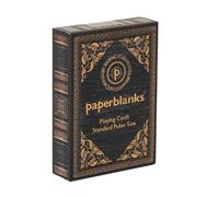 Paperblanks Onyx (Asterales) Playing Cards (Standard Deck) (Cards) Asterales