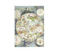 Paperblanks | Planisfero Celeste | Flexi a copertina morbida | Midi | Righe