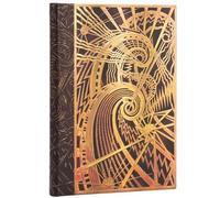 Paperblanks. Quaderno copertina rigida con elastico, a righe cm 12x17. New York