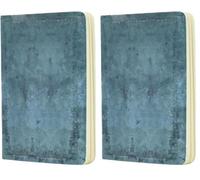 Paperblanks Riviera Bold A6 Lined Softcover Cahier Journals, 80pg, 100GSM by (Old Leather Collection) (Confezione da 2)