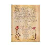 Paperblanks | Rosa Fiamminga | Diari a copertina rigida | Ultra | Bianco: Hardcover, 120 gsm, ribbon marker, memento pouch, elastic closure, book edge printing