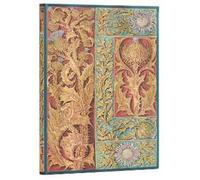 Paperblanks Taccuino flexi a copertina morbida, Midi, Bianco, Vox Botanica, Cardo Selvatico - 13 x 18 cm