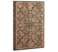 Paperblanks Taccuino flexi a copertina morbida, Midi, Righe, Le Gascon, Enigma - 13 x 18 cm