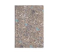 Paperblanks | Turchese Granada | Flexi a copertina morbida | Mini | Righe: Flexi softcover, 80 gsm, ribbon marker, memento pouch, book edge printing