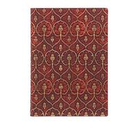 Paperblanks | Velluto Rosso | Flexi a copertina morbida | Midi | Righe