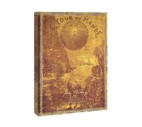 Paperblanks - Verne, Around the World - Embellished Manuscripts Collection - Manuscript Box - Wrap Closure