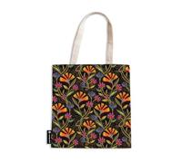 Paperblanks Wild Flowers Canvas Bag, Laurel Burch Collection by (Playful Creations)