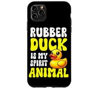 Paperella di gomma è il mio spirito animale anatroccolo di gomma Custodia per iPhone 11 Pro Max
