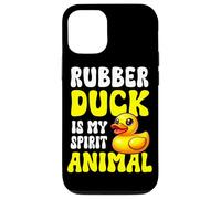 Paperella di gomma è il mio spirito animale anatroccolo di gomma Custodia per iPhone 12/12 Pro