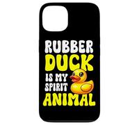 Paperella di gomma è il mio spirito animale anatroccolo di gomma Custodia per iPhone 13