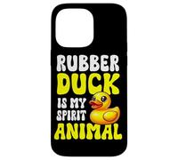 Paperella di gomma è il mio spirito animale anatroccolo di gomma Custodia per iPhone 14 Pro Max