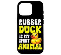 Paperella di gomma è il mio spirito animale anatroccolo di gomma Custodia per iPhone 16 Pro