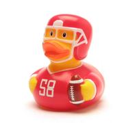 Paperella di gomma Football Anatra de gomma anatra de bagno