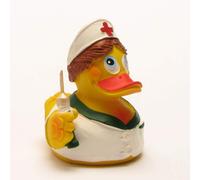 DUCKSHOP| Papera di gomma infermiera |Anatra de goma | L: 7,5 cm