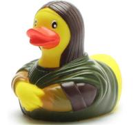Paperella di gomma Mona Lisa Anatra de gomma anatra de bagno
