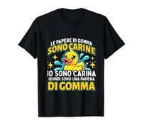 Paperella Di Gomma Paperella Anatra Maglietta
