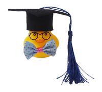 Paperella di gomma per laurea 2024, Paperella per laurea 2024 - Paperella per laurea, Paperella per laurea, Paperella di gomma per laurea 2024, per auto, Decorazione cruscotto, Paperina per