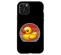 Paperella in gomma con grafica giocattolo da bagno Byos Kids Retro Custodia per iPhone 11 Pro