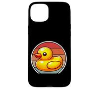Paperella in gomma con grafica giocattolo da bagno Byos Kids Retro Custodia per iPhone 15 Plus