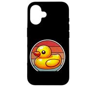 Paperella in gomma con grafica giocattolo da bagno Byos Kids Retro Custodia per iPhone 16