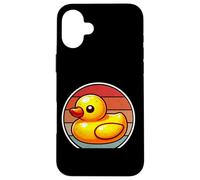 Paperella in gomma con grafica giocattolo da bagno Byos Kids Retro Custodia per iPhone 16 Plus