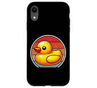 Paperella in gomma con grafica giocattolo da bagno Byos Kids Retro Custodia per iPhone XR