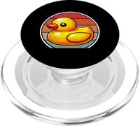 Paperella in gomma con grafica giocattolo da bagno Byos Kids Retro PopSockets PopGrip per MagSafe
