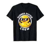 Paperella in gomma con scritta "I Love Ducks Lovers" Maglietta