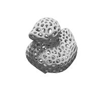 Paperella Voronoi per Tradizione Jeep Ducking Decorazione Stampata 3D