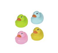Paperelle da bagno in rete - set di 4 giochi galleggianti colorati