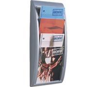 Paperflow 4061-35 Quick Blick Porta depliant Alluminio DIN A4 Numero scomparti