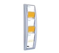 Paperflow K540625 Quick Fit 1/3 A4 Portariviste da Muro, 5 Scomparti