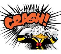 Paperino Design al Momento dell'impatto Tela Stampa 60 x 80 cm