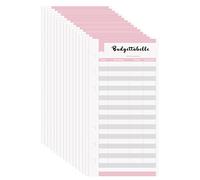 PAPERKIDDO Budget Planner Tedesco, 96 pezzi di rilegatura budget A6, 6 fori A6, fogli di budget A6, organizer per soldi in lingua tedesca per bilancio, fogli di budget