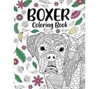 Paperland Boxer Dog Coloring Book (Tascabile)