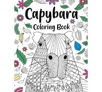 Paperland Capybara Adult Coloring Book (Tascabile)