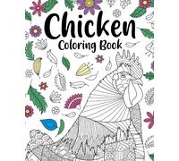 Paperland Chicken Coloring Book (Tascabile)