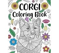 Paperland Corgi Coloring Book (Tascabile)