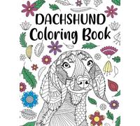 Paperland Dachshund Coloring Book (Tascabile)