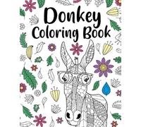 Paperland Donkey Coloring Book (Tascabile)