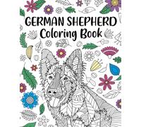Paperland German Shepherd Coloring Book (Tascabile)