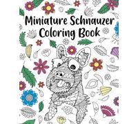 Paperland Miniature Schnauzer Coloring Book (Tascabile)