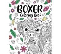 PaperLand Online Store Boxer Dog Coloring Book (Tascabile)