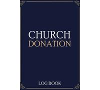 PaperLand Online Store Church Donation Log Book (Tascabile)